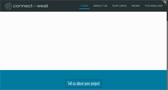 Desktop Screenshot of connect-west.ca